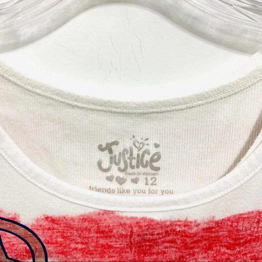 Justice Girl’s  Striped Tee Shirt